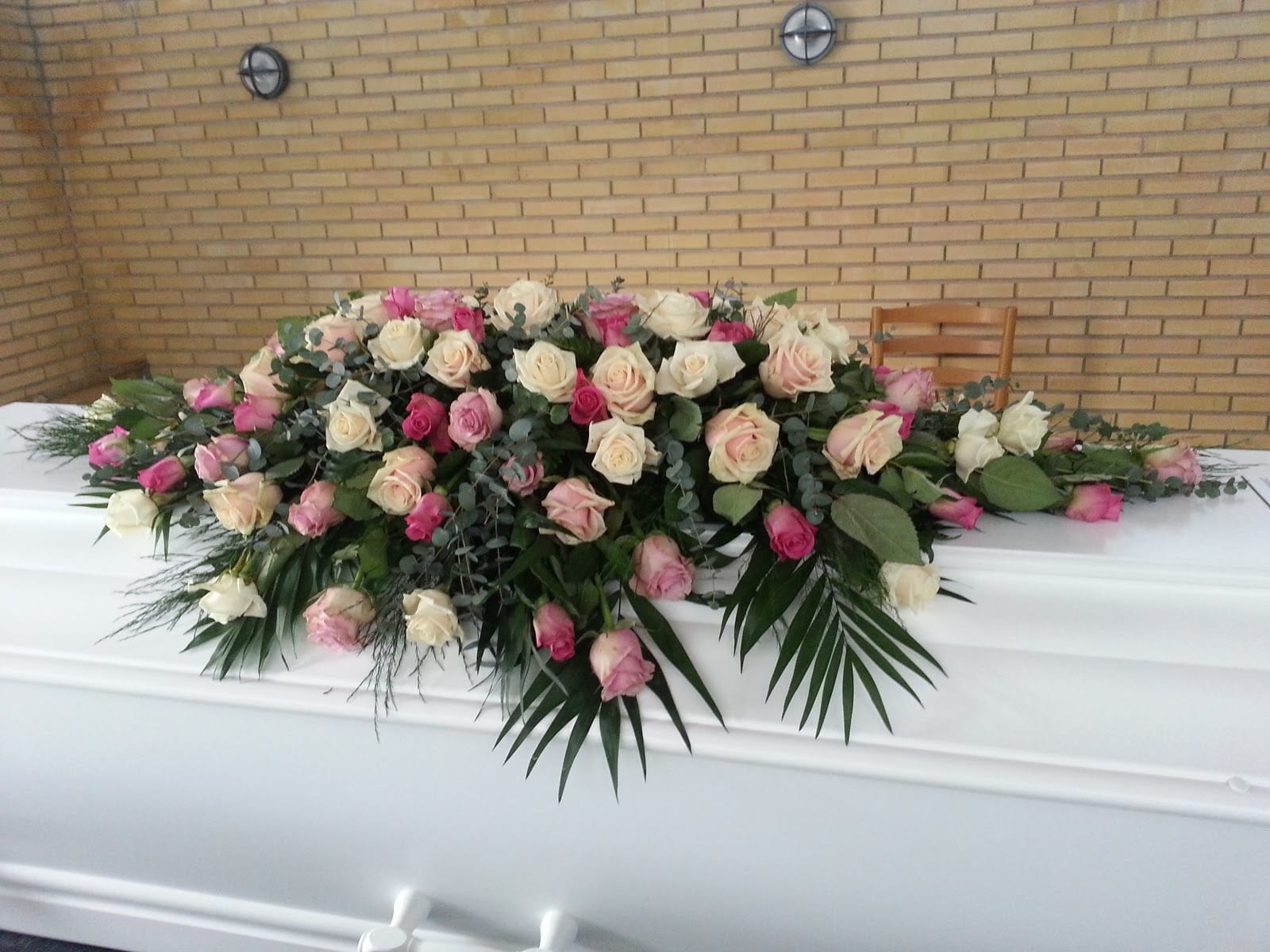 Kistepynt 16 - Mix roser i lyserøde nuancer