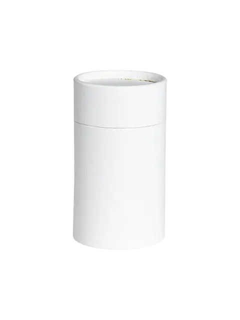 Askerør af pap i hvid - til barn - lille