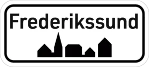 Frederikssund byskilt