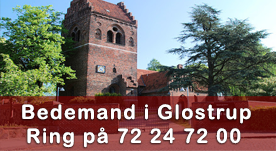 Kontakt den lokale bedemand i Glostrup