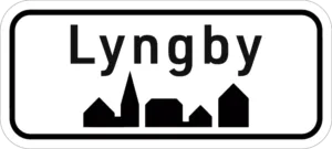 Lyngby byskilt