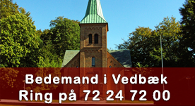 Kontakt den lokale bedemand i Vedbæk